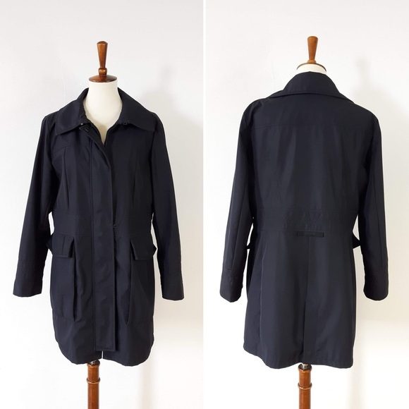 Post Card | Acadia Medium Weight Jacket in Navy Blue - Picture 1 of 8